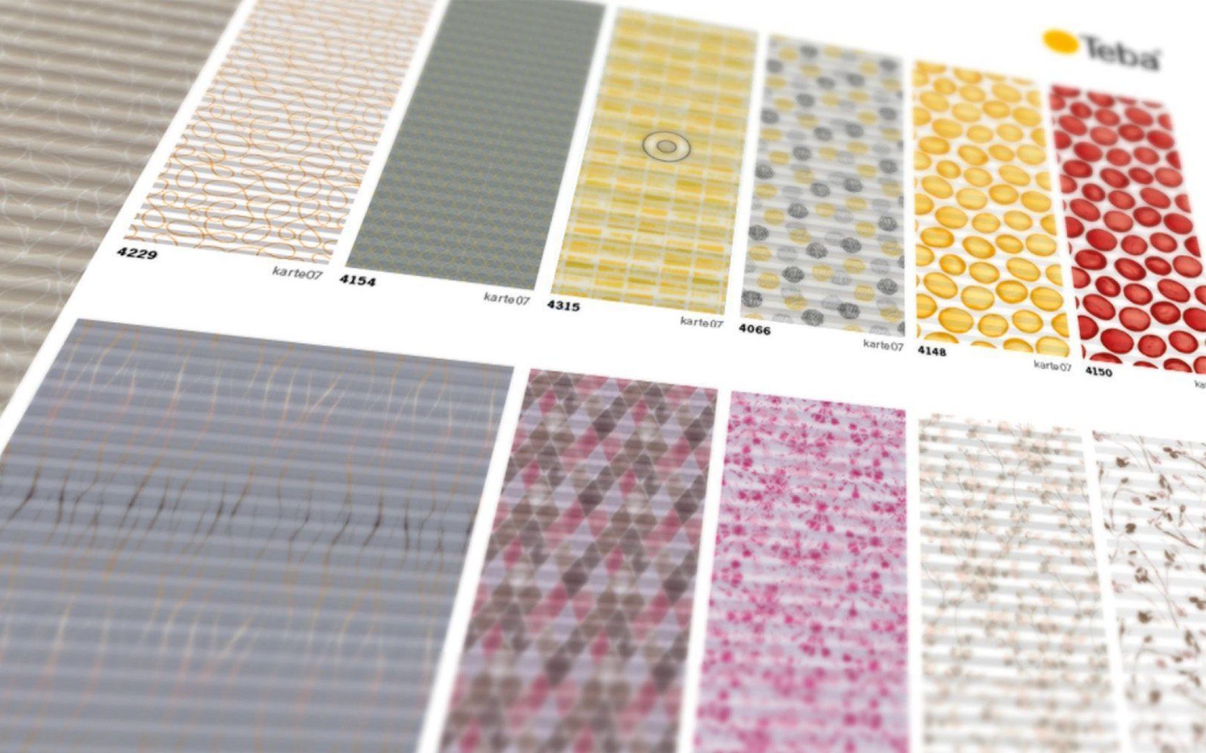 Vorschau Teba Plissee Kollektion