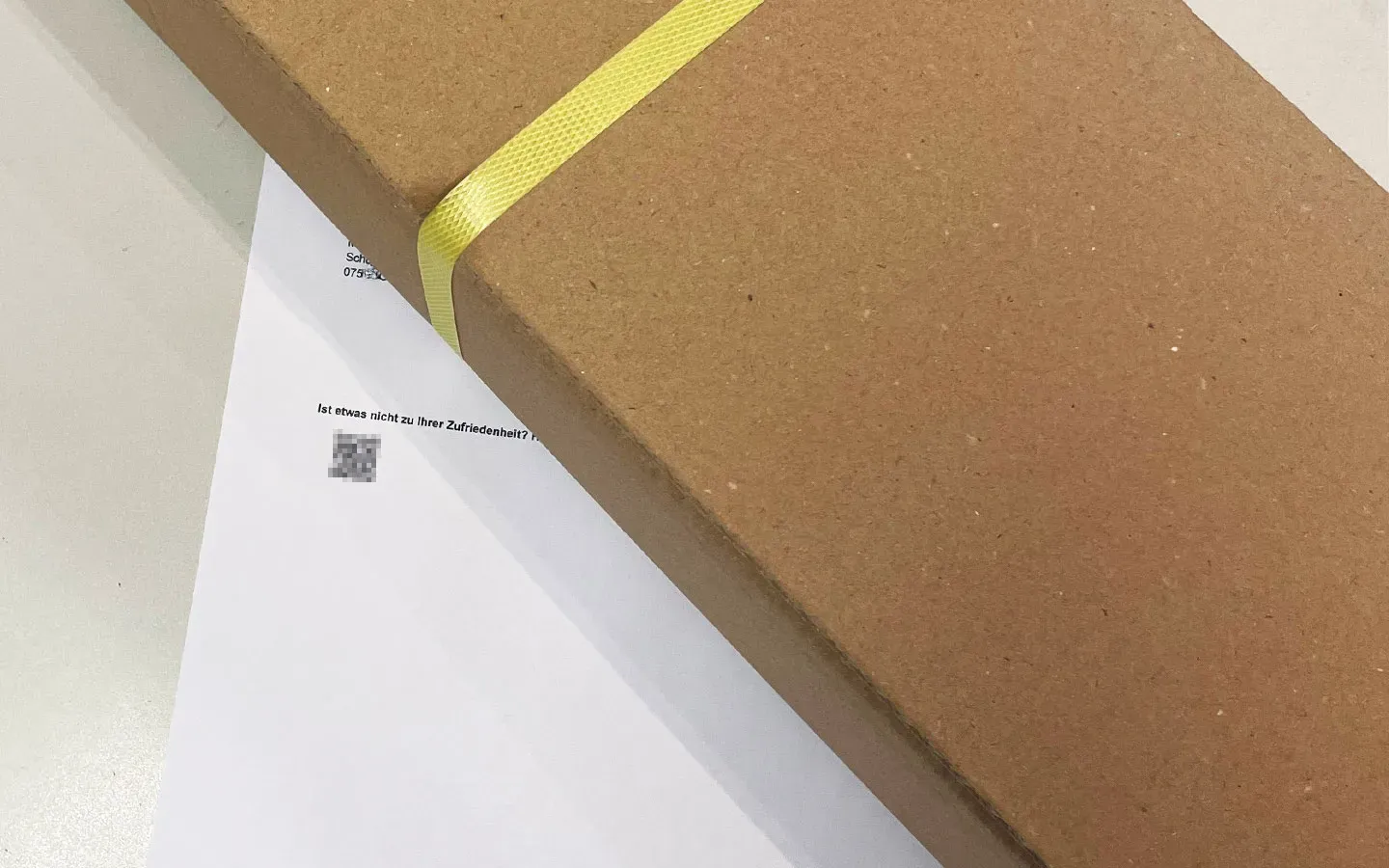 QR-Code zur Reklamation und Beanstandung