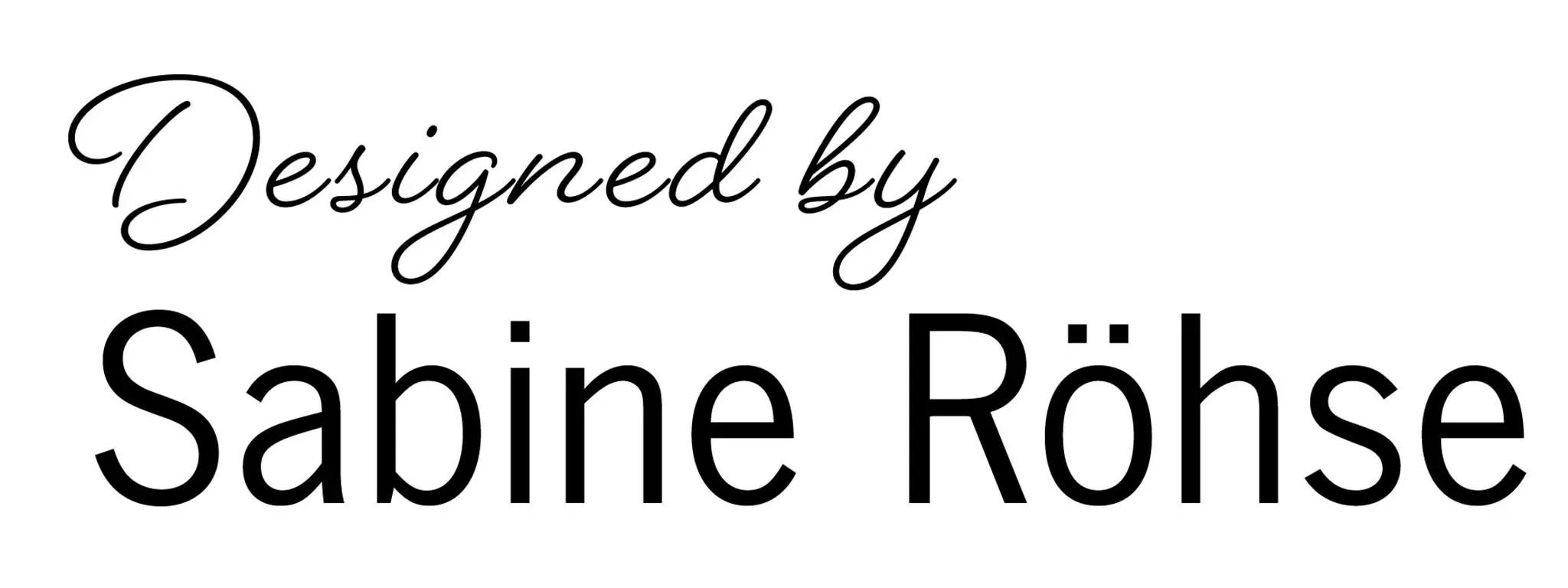 Schriftzug Sabine Röhse
