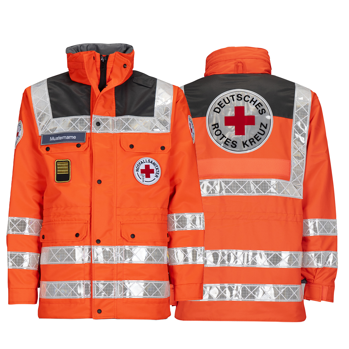 Einsatzjacke DRK 2012 plus, ISO 20471 Mantel, Logo, Jacke, Weste, Rotes Kreuz